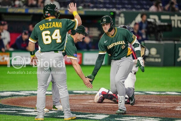 호주 WBC C조 경기 관련 사진